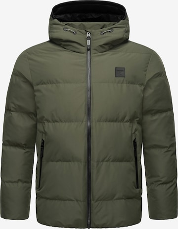 Ragwear Функциональная куртка 'Norg' в Зеленый: спереди
