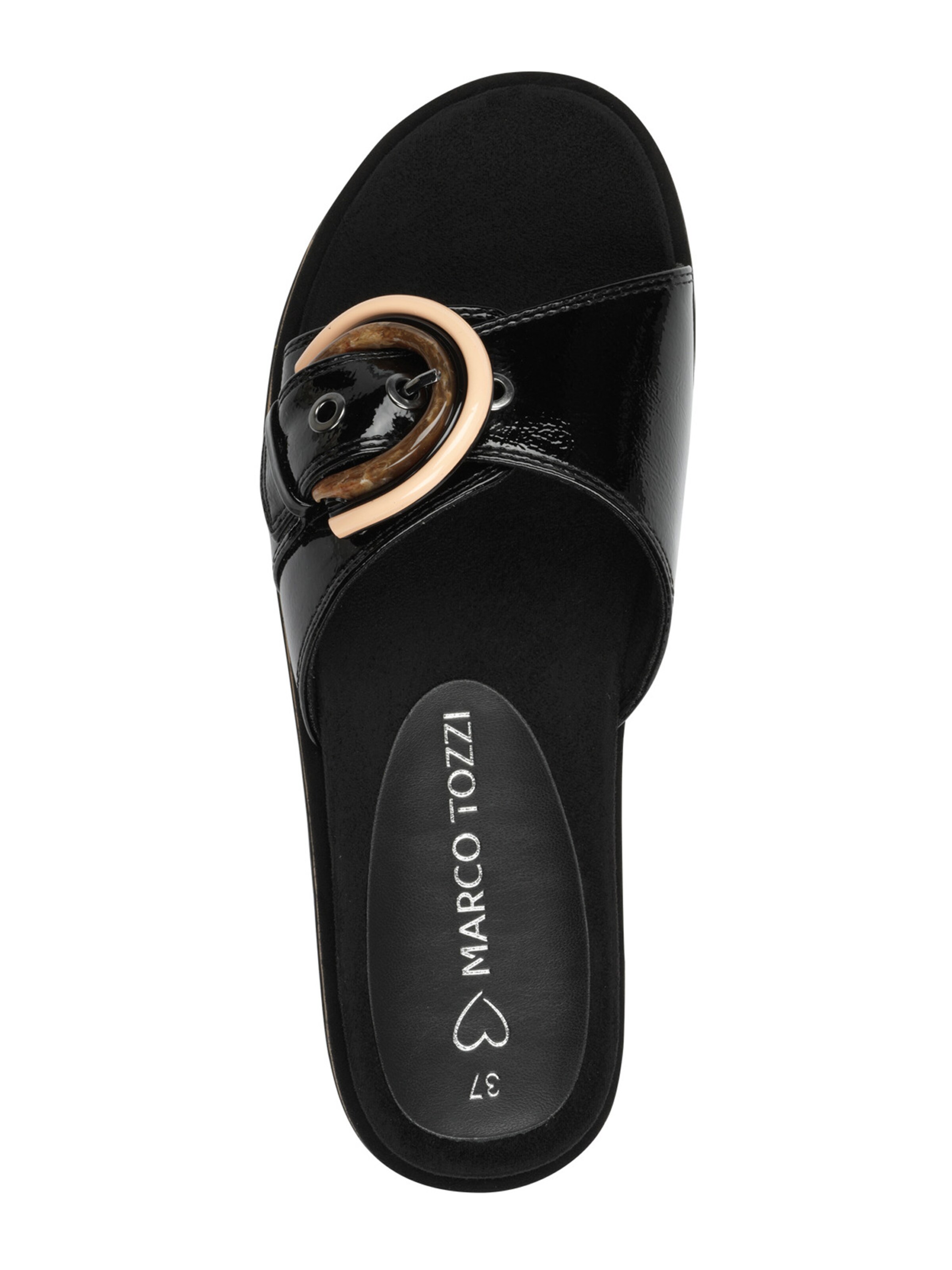 MARCO TOZZI Papucs - fekete