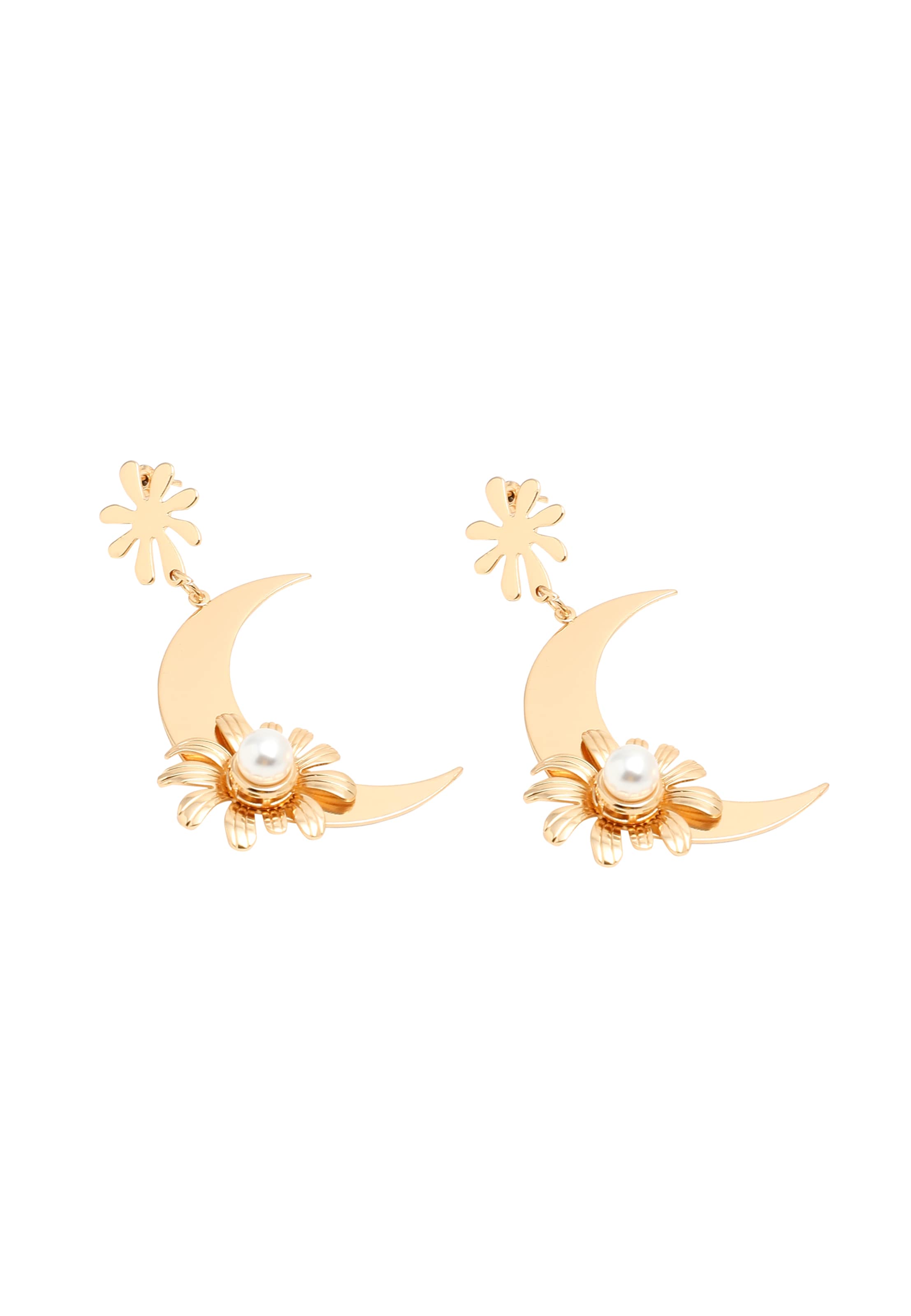 SOHI Σκουλαρίκια 'Bunny' σε χρυσό / ασημί, Άποψη προϊόντος