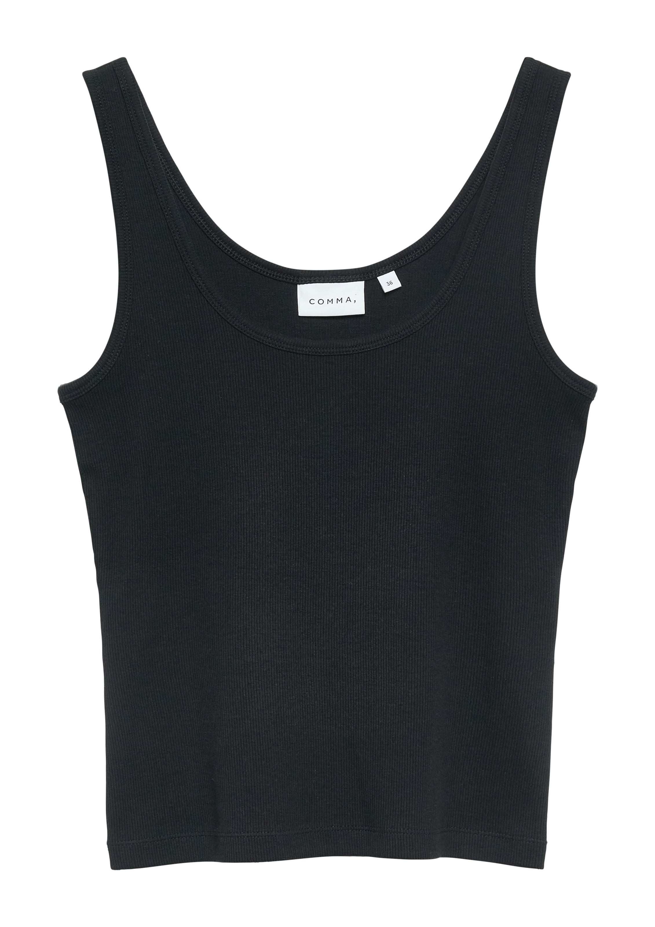 COMMA Shirt in Black: front