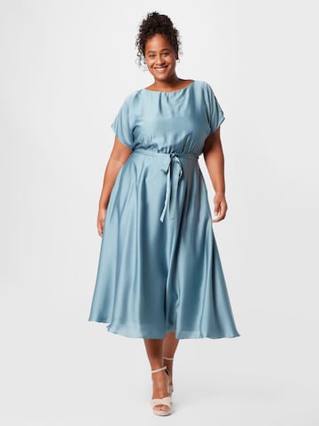 SWING Curve Коктейльное платье в Синий: спереди