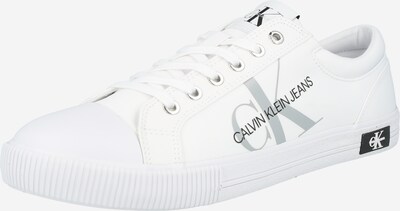 Calvin Klein Sneaker 'VULCANIZED LACEUP PES' in grau / schwarz / weiß, Produktansicht