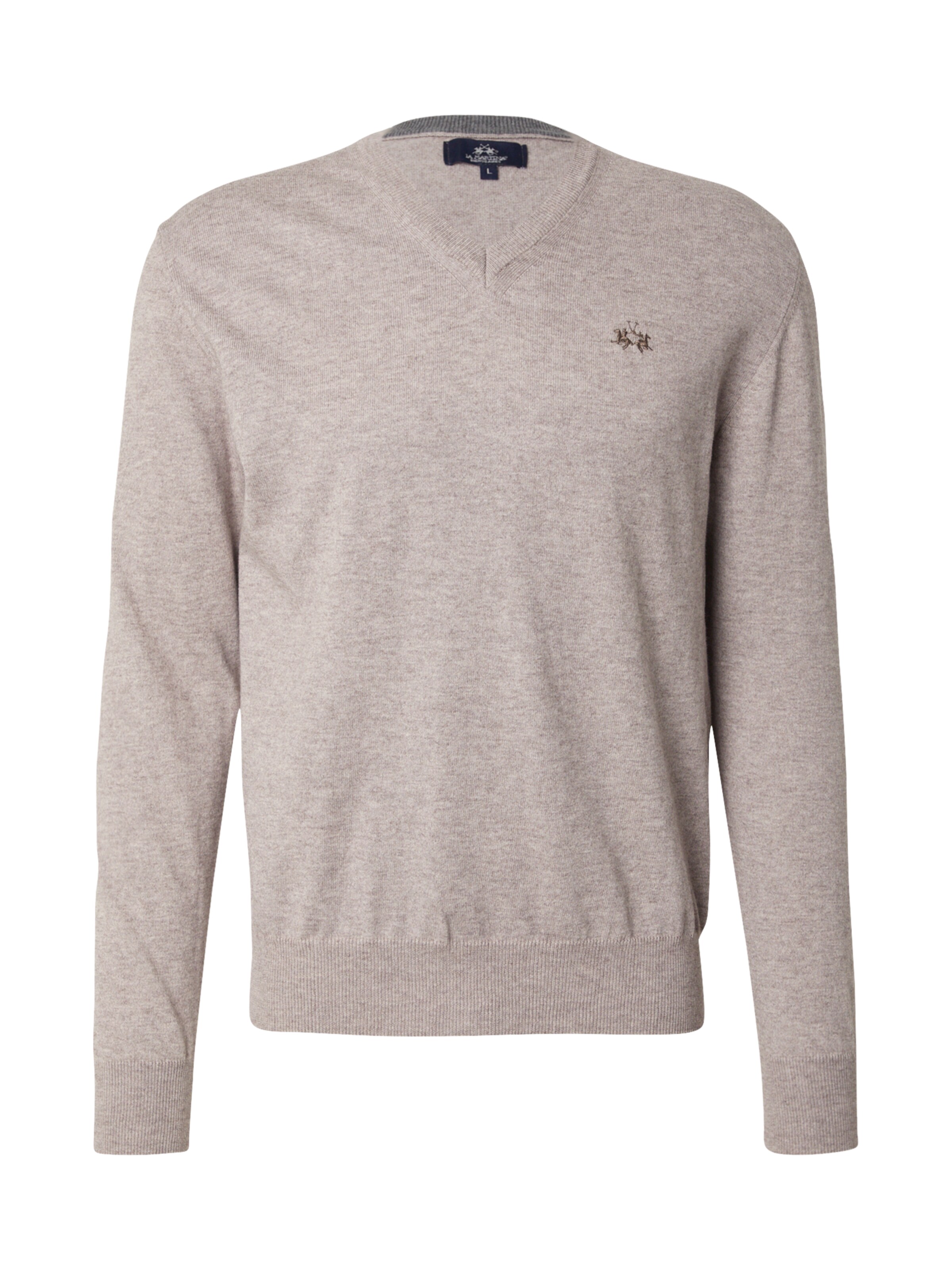 La Martina Πουλόβερ σε γκρι: μπροστά