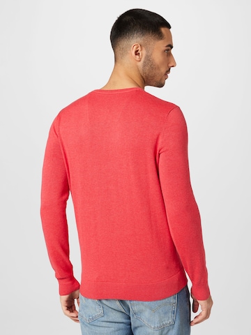 Regular fit Pullover di TOM TAILOR in rosso