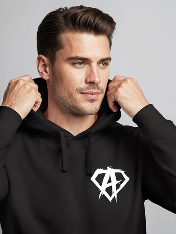 Neverless Sweatshirt 'Anarchy Gym' in Black