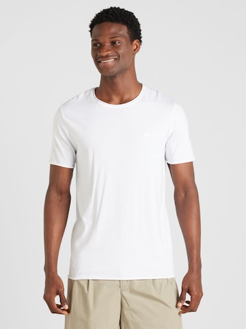 T-Shirt Lindbergh en blanc : devant