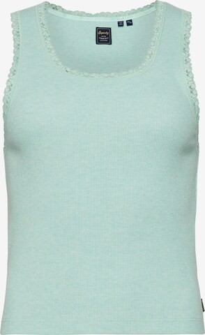 Superdry Top in Groen: voorkant