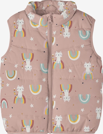 Gilet 'Mylane' di NAME IT in rosa: frontale