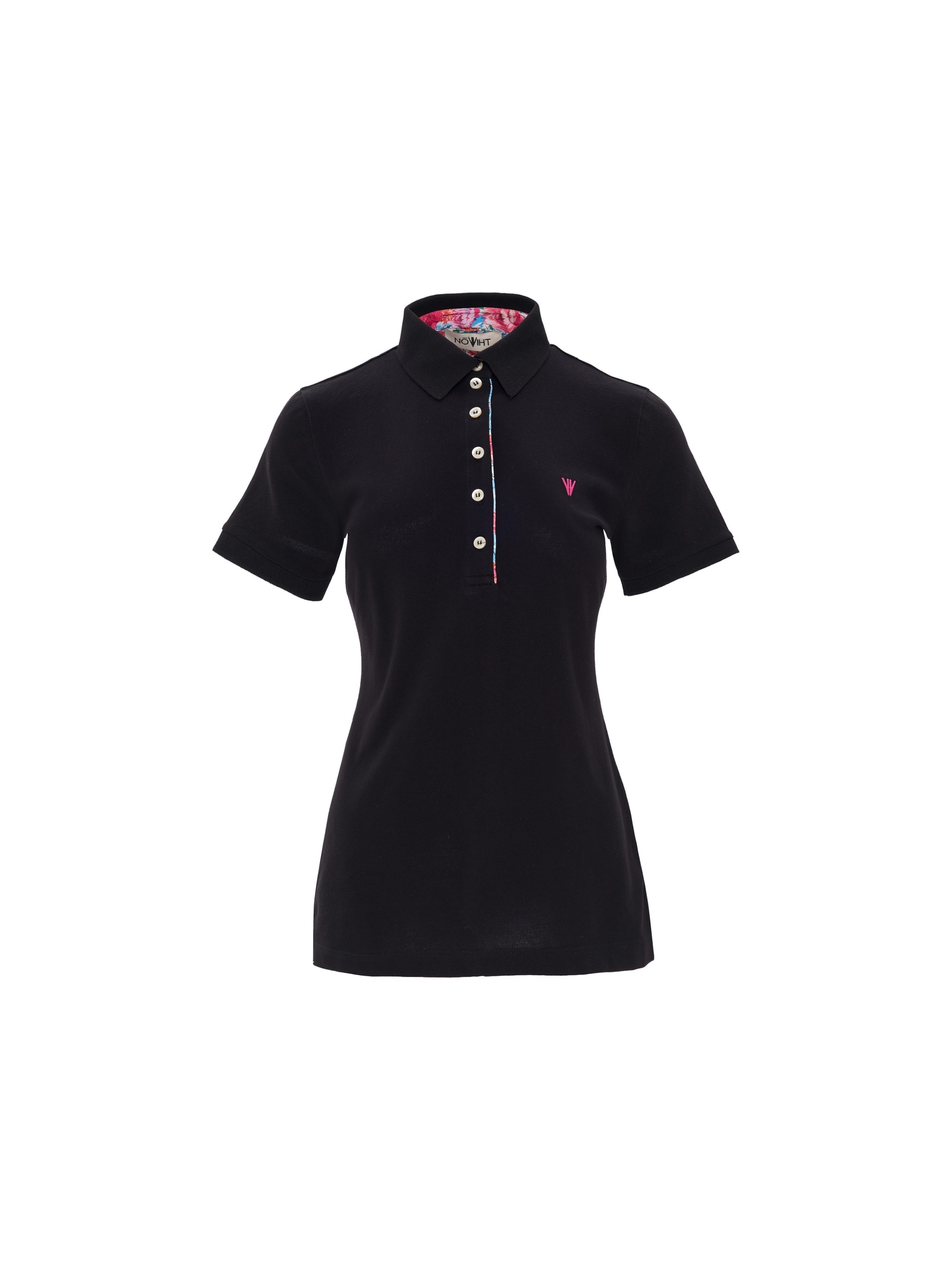 T-shirt 'Camille' NOWIHT en noir : devant