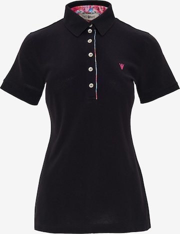 NOWIHT - Camiseta 'Camille' en negro: frente