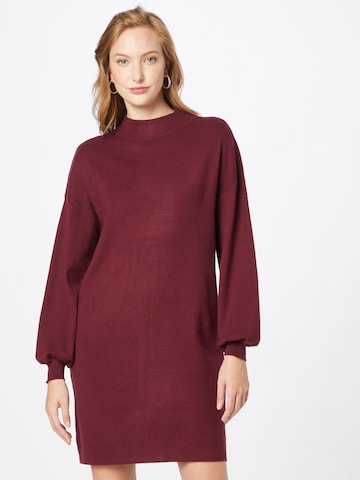 Robes en maille 'NANCY' VERO MODA en rouge : devant