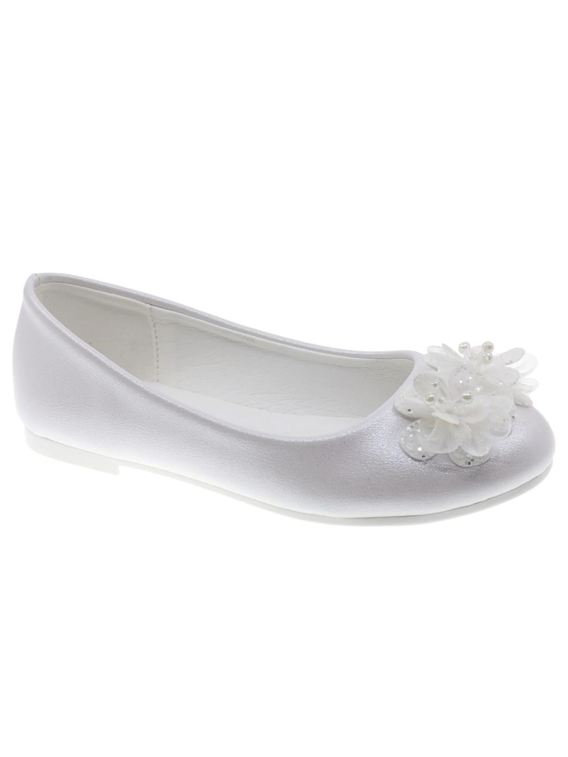 Beppi Ballet Flats in 28 in White, Item view