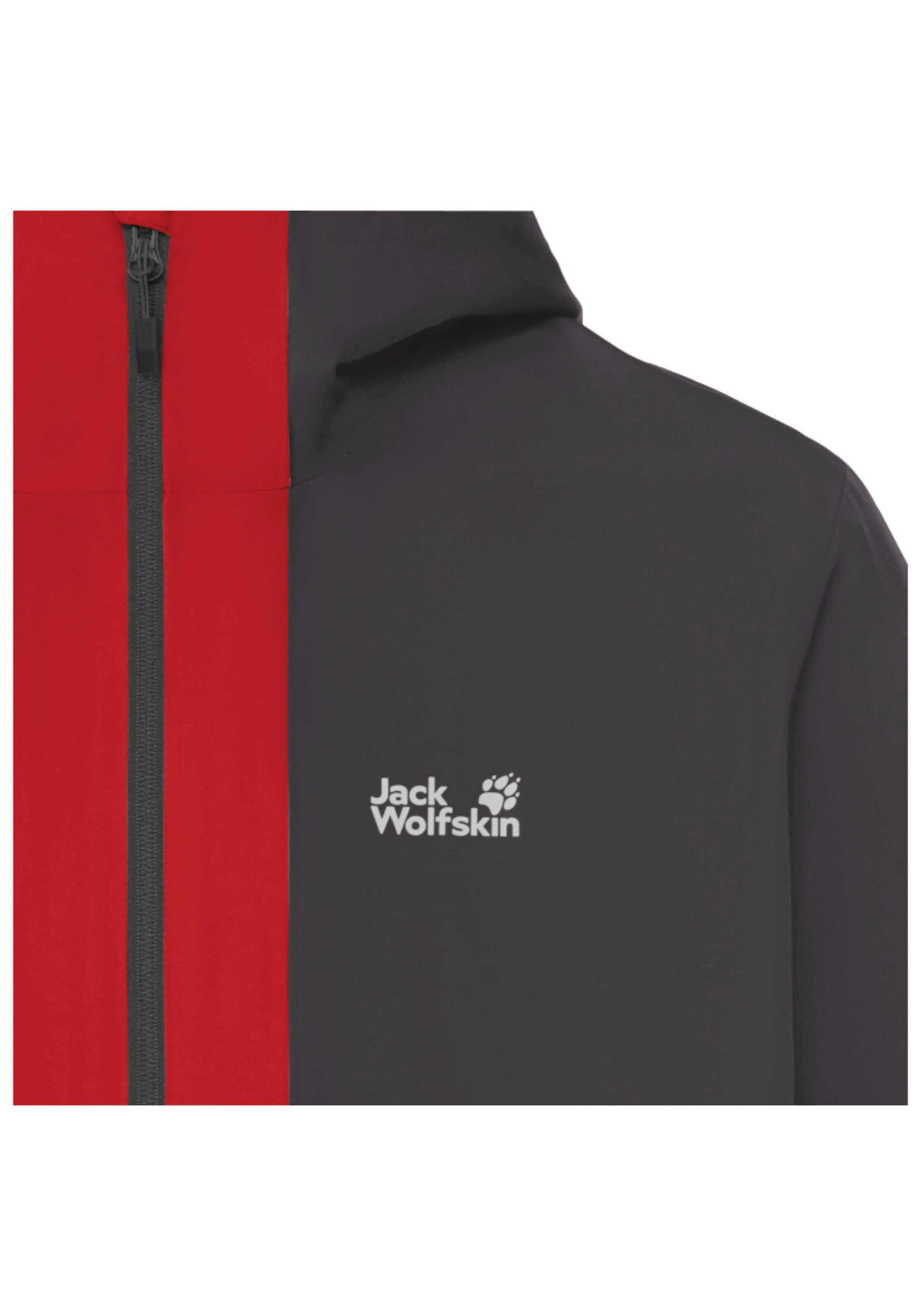 JACK WOLFSKIN Performance Jacket in Red