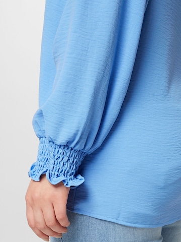 ONLY Carmakoma Blouse 'METTA' in Blue