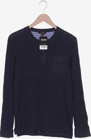 Ben Sherman Langarmshirt M in Blau: predná strana