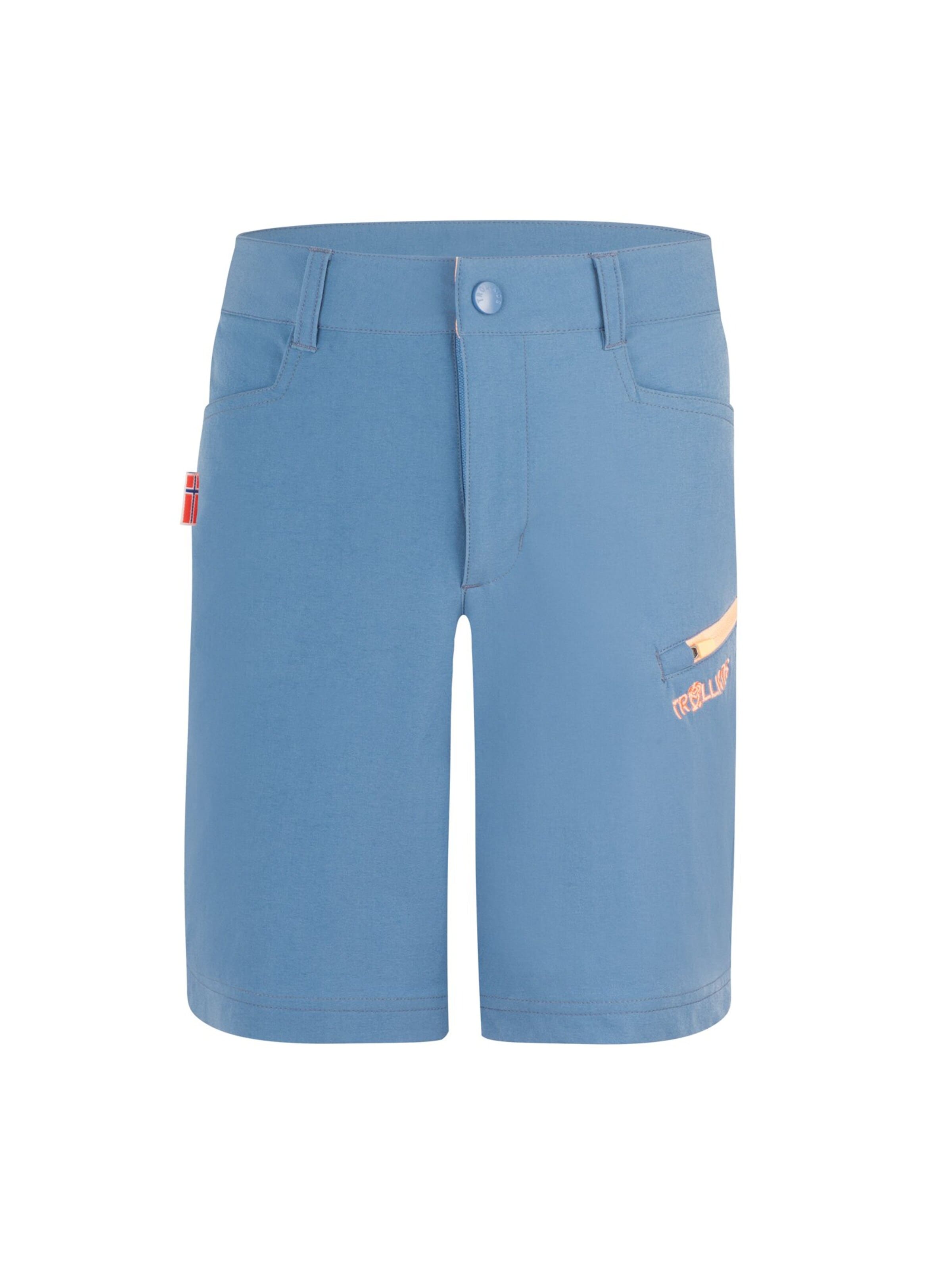TROLLKIDS Workout Pants in Blue: front