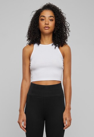 Urban Classics Top in White: front