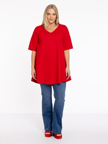 Yoek Tunic in Red