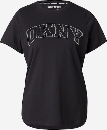DKNY Performance Funkčné tričko - Čierna: predná strana