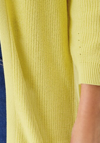 Cardigan s.Oliver en jaune