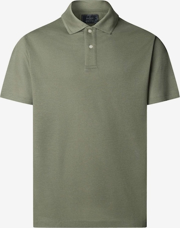 Hackett London Shirt 'Tailored For Travel' in Groen: voorkant