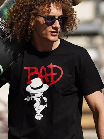 MAKAYA Shirt 'Bad Dog' in Black