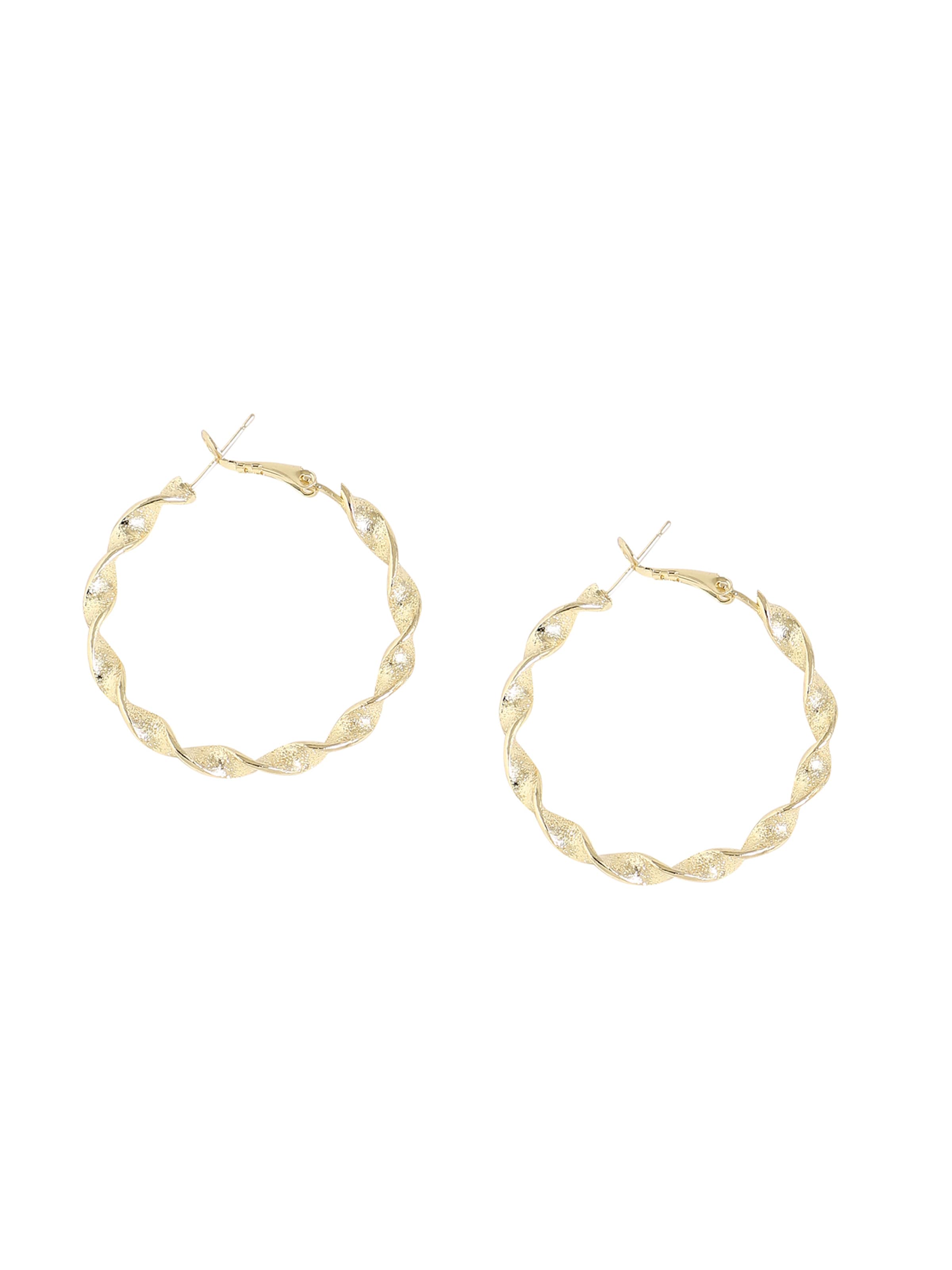 Orecchini 'Catriona' di SOHI in oro: frontale