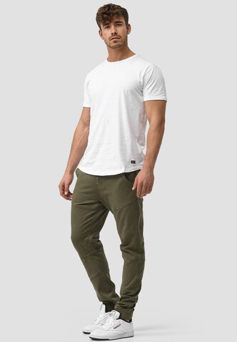 Effilé Pantalon 'Zannes' INDICODE JEANS en vert