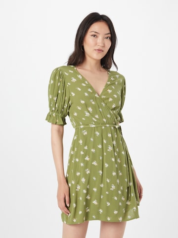 BILLABONG Letní šaty 'CHIQUITA' – zelená: přední strana