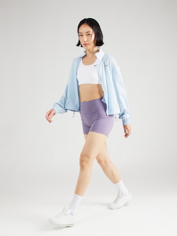 NIKE Skinny Sportshorts 'ONE' in Lila