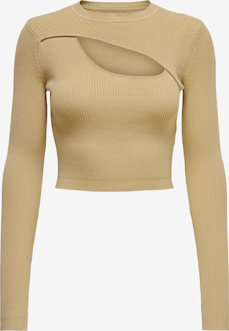 ONLY Sweater 'Liza' in Brown: front