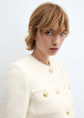 MANGO Knit Cardigan 'Wintour' in Beige