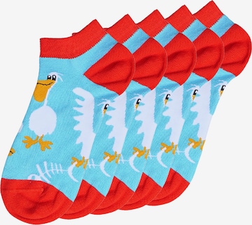 UNABUX Socken in Blau: Vorderseite