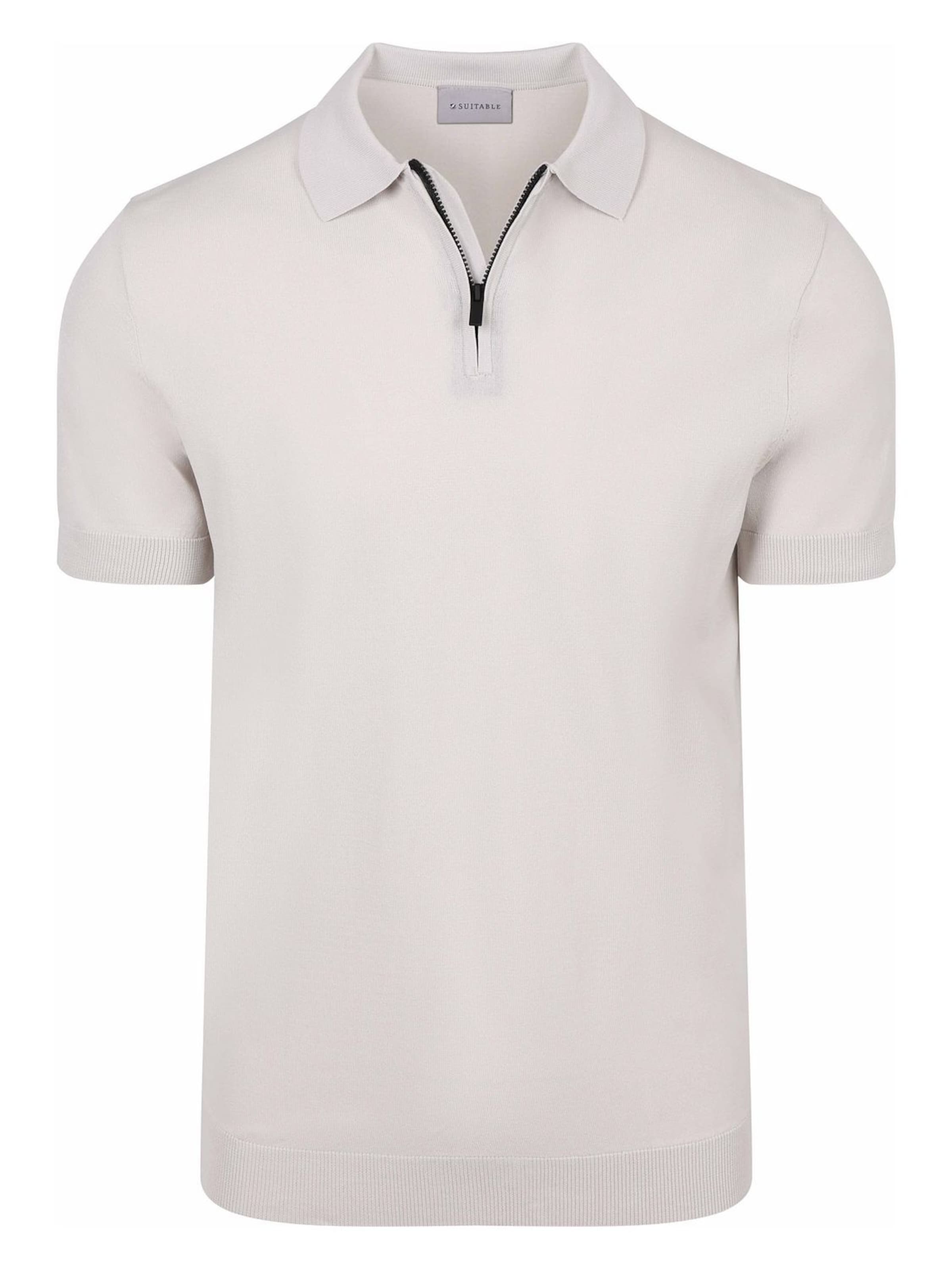 Suitable Shirt 'DAP' in Grijs: voorkant