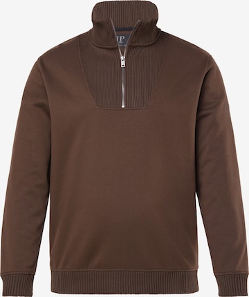 JP1880 Sweatshirt in Braun: Vorderseite