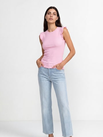 Rich & Royal Top in Pink: Vorderseite