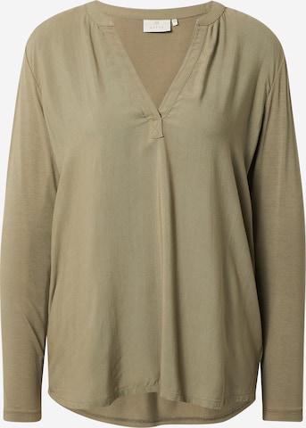 Kaffe Blouse 'Calina' in Groen: voorkant