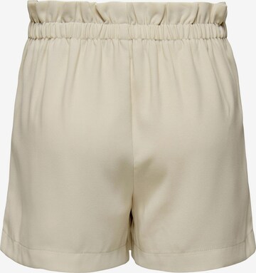 ONLY Regular Pleat-front trousers 'NEW FLORENCE' in Beige