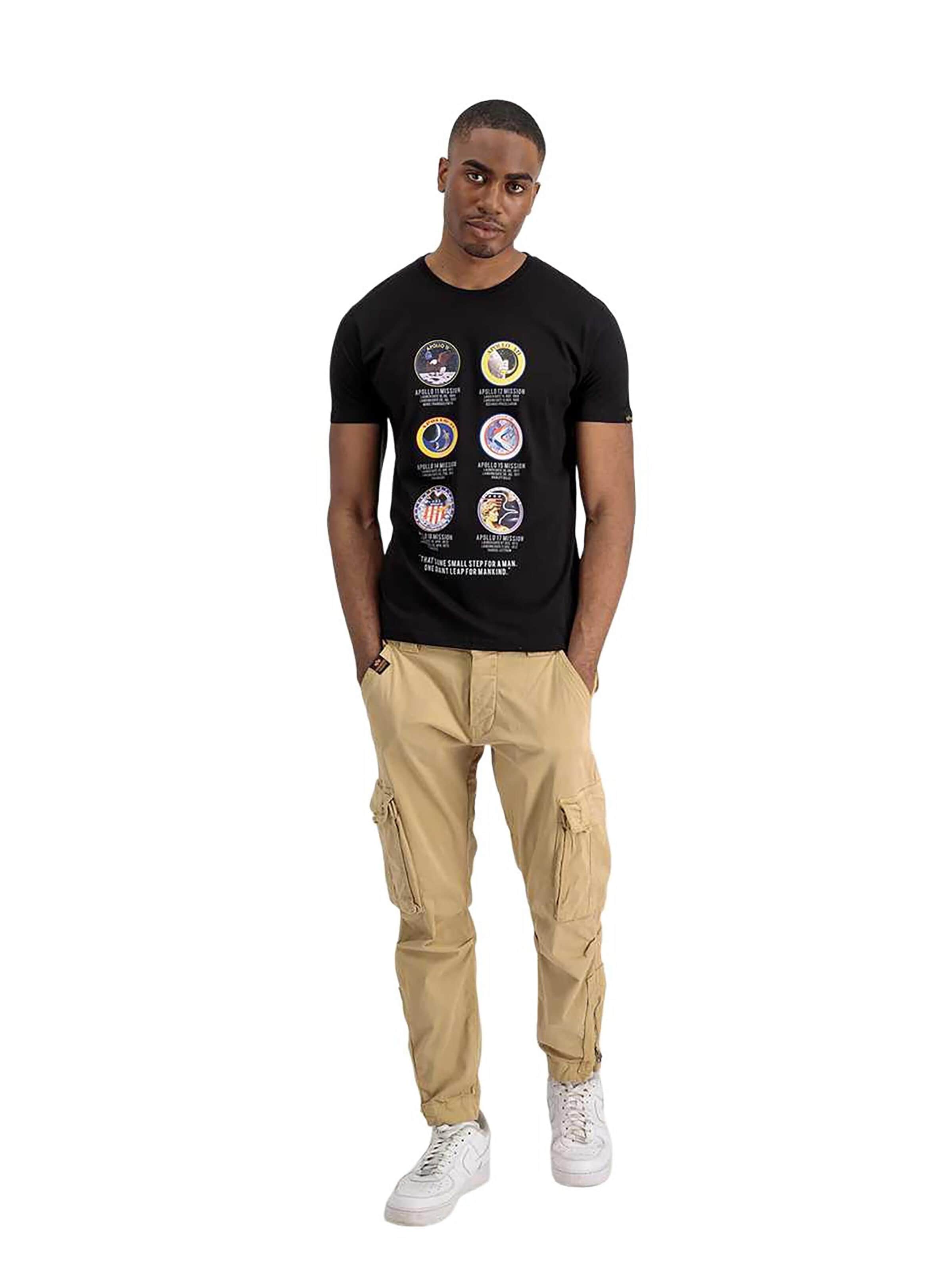 ALPHA INDUSTRIES Shirt‌‌ in Schwarz