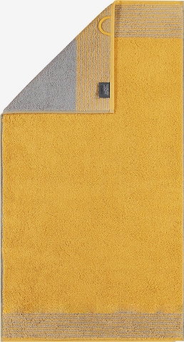 Cawö Shower Towel in Yellow: front