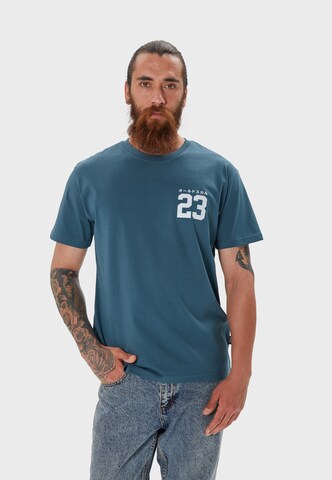 Oldskull T-Shirt 'Retro Legendary' in Grün: Vorderseite