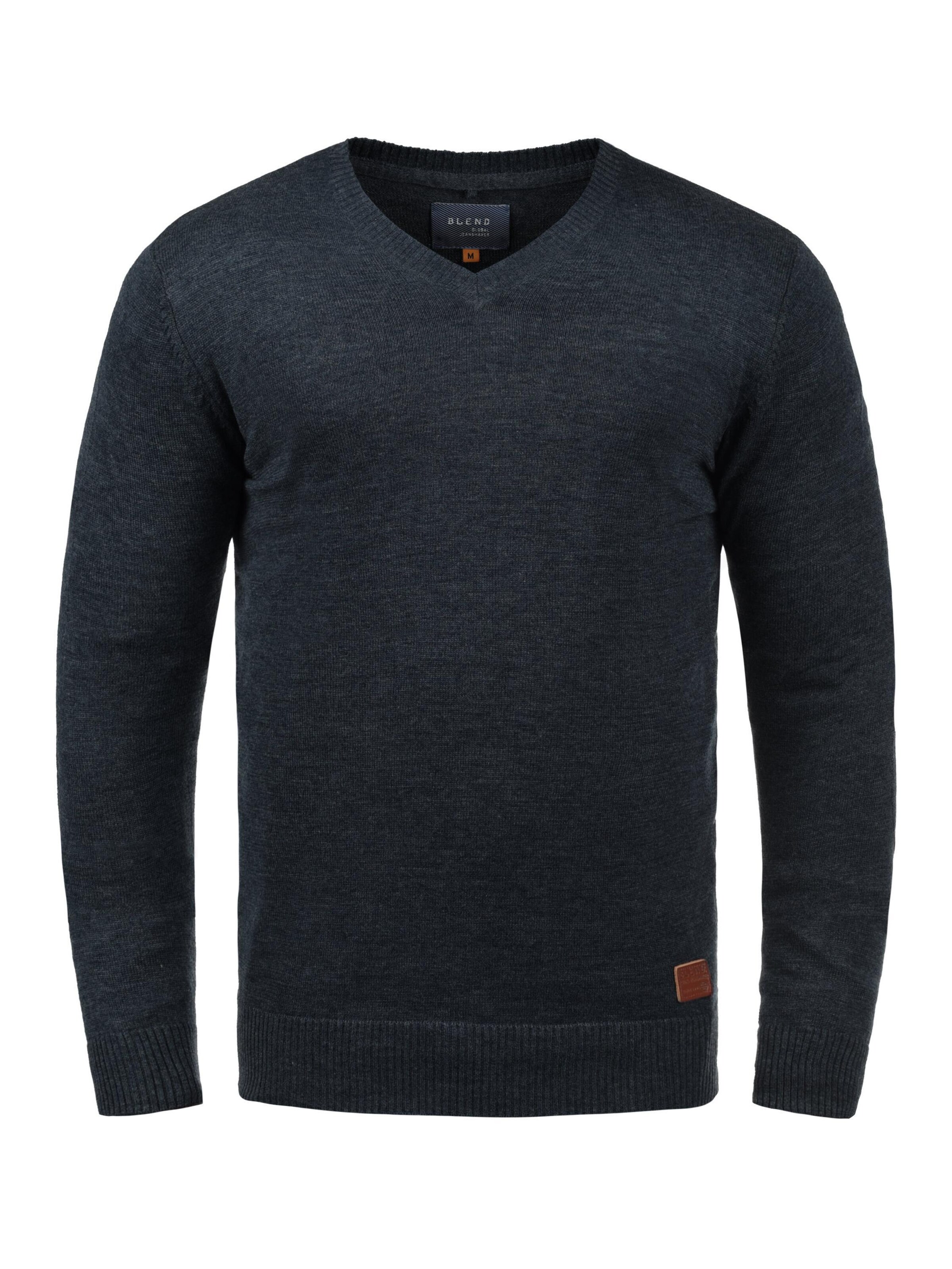 Pull-over 'Lasse' BLEND en bleu : devant