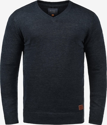 BLEND Pullover 'Lasse' in Blau: Vorderseite