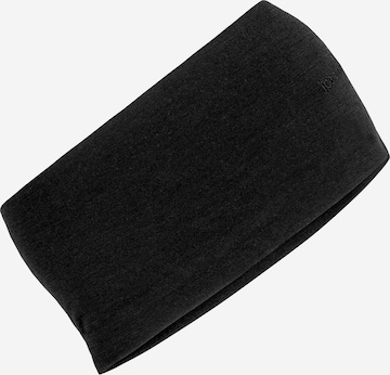 ICEBREAKER Athletic Headband in Black: front