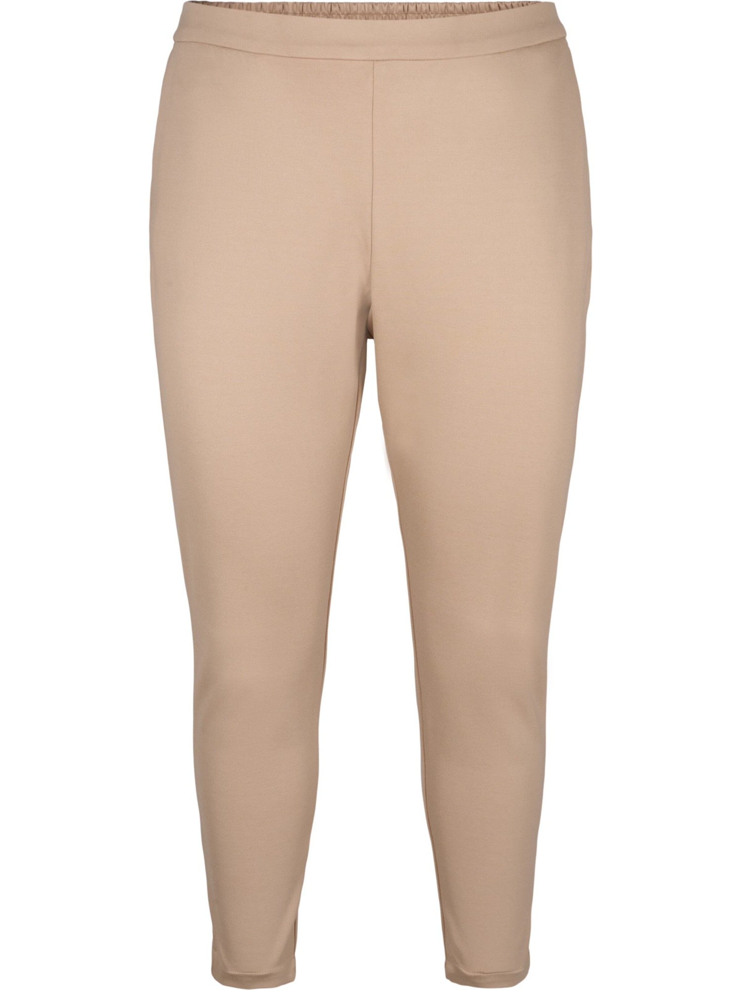 Pantaloni 'JMaddie' di Zizzi in beige: frontale