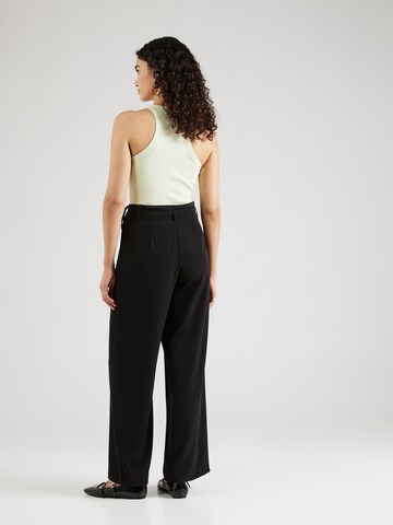 Wide leg Pantaloni con pieghe 'VMKRISTEL' di VERO MODA in nero