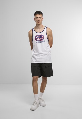 T-Shirt 'Lonnie' Ecko Unlimited en blanc