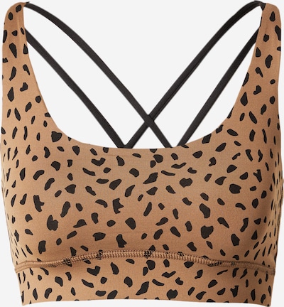 Hey Honey Sports bra in Light brown / Black, Item view