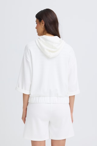 Fransa Sweat jacket 'Fraurora' in White