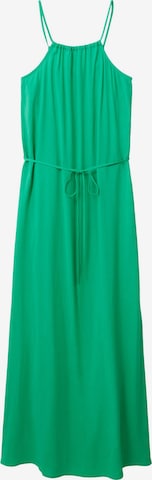 TOM TAILOR DENIM Letní šaty – zelená: přední strana